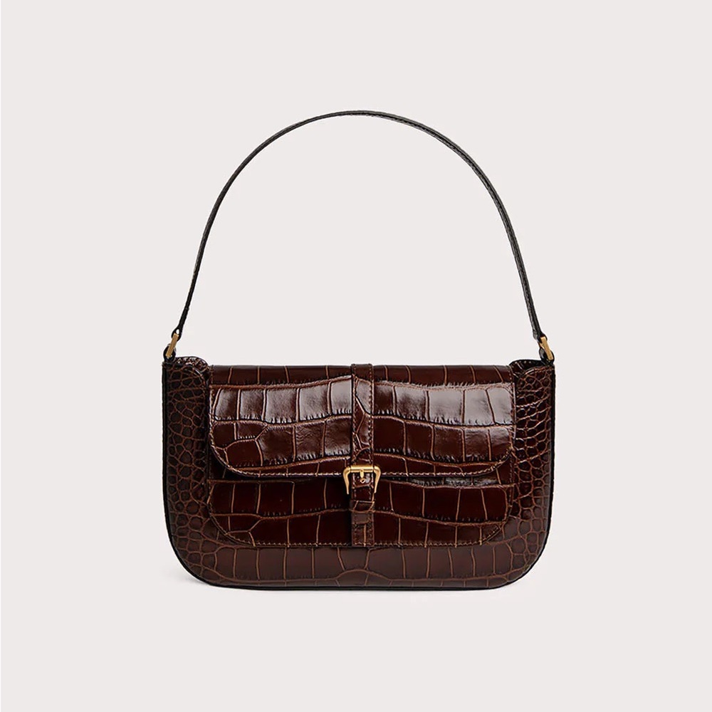 By far miranda bag in brown Nutella